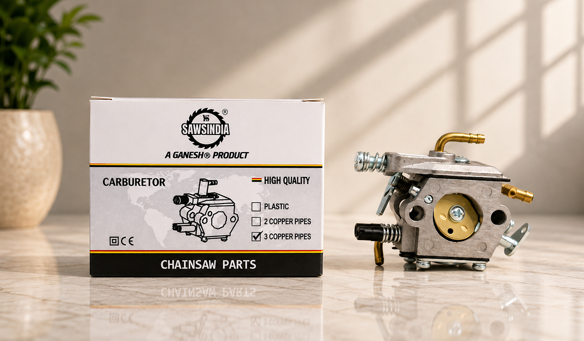 Carburetor 3 Brass Pipes